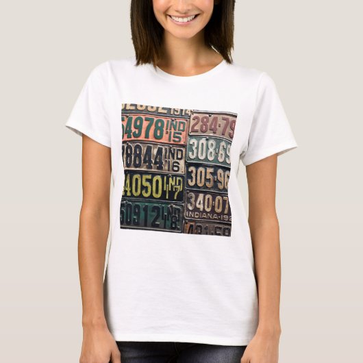 Vintage Teller T-Shirt (Vorderseite)