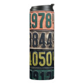 Vintage Teller Thermosbecher (Nach links gedreht)