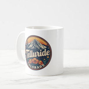 vintage Telluride colorado Natur Outdoor-Geschenke Kaffeetasse