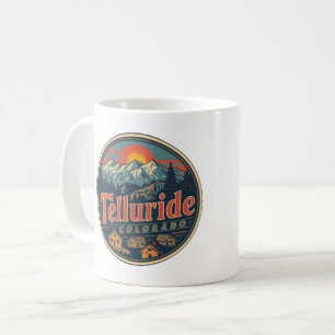 vintage Telluride colorado Outdoor-Geschenke zum W Kaffeetasse