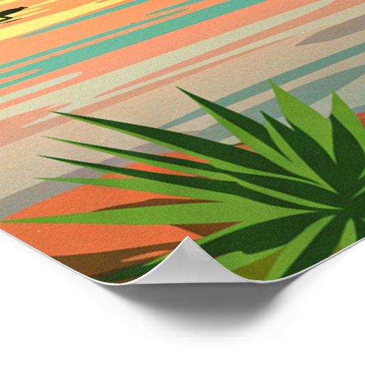 Vintage Tempe Arizona Poster (Ecke)