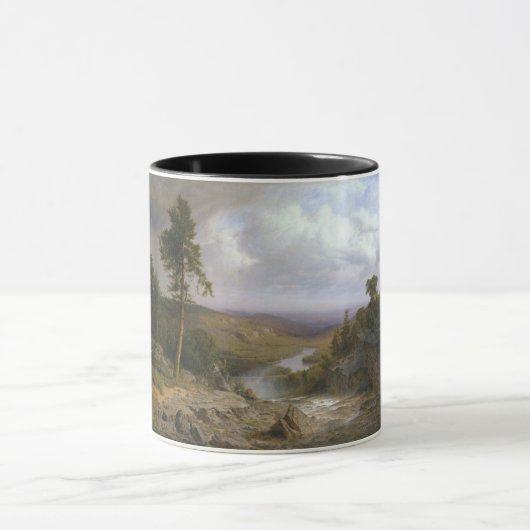 Vintage Tennessee-Landschaft Tasse (Zentrum)
