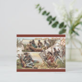 Vintage Tennessee Postkarte (Stehend Vorderseite)