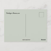 Vintage Tennessee Postkarte (Rückseite)