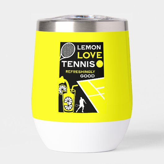 Vintage-Tennis-Limonade (Vorderseite)