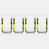 Vintage-Tennis-Limonade Dosenglas (Links)