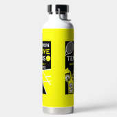 Vintage-Tennis-Limonade Trinkflasche (links)