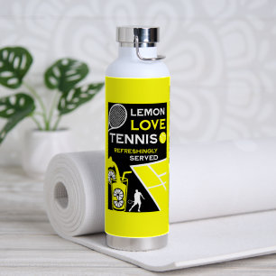 Vintage-Tennis-Limonade Trinkflasche