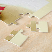 Vintage Tennisdame Puzzle (Seite)