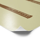 Vintage Tennisschläger Fotodruck (Ecke)