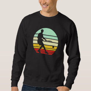 Vintage-Tennisspieler-Team 80er-Jahre-Sonnenunterg Sweatshirt