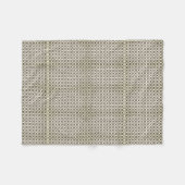 Vintage-Teppichmuster-Decke Fleecedecke (Vorderseite (Horizontal))