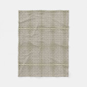 Vintage-Teppichmuster-Decke Fleecedecke (Vorderseite)