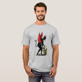 Vintage Teufel-Shirt T-Shirt (Vorne ganz)