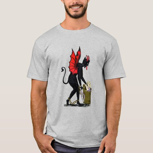Vintage Teufel-Shirt T-Shirt (Vorderseite)
