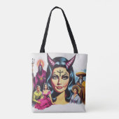 Vintage Teufelsfrau Tasche (Rückseite)