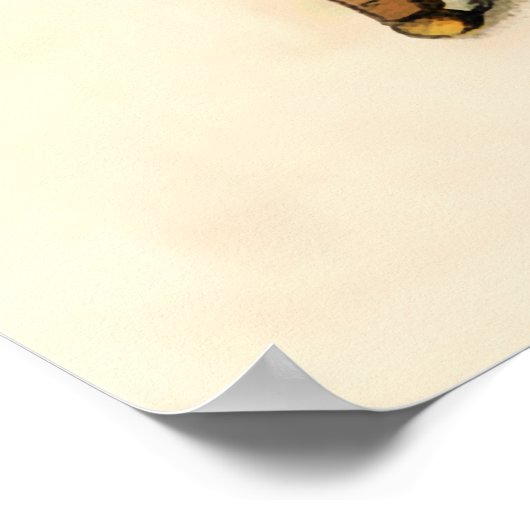 Vintage Teufelskunst Poster (Ecke)