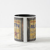 Vintage Texas- - Austin-Tasse Tasse (Zentrum)