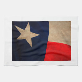 Vintage Texas-Flagge Küchentuch