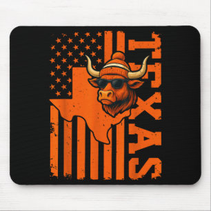 Vintage-Texas-Grafik Texas-Liebhaber Männer Frauen Mousepad