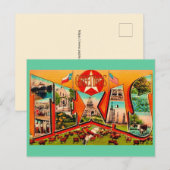 Vintage Texas Greeting Postcard Postkarte (Vorne/Hinten)