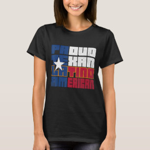 Vintage texas latino hispanic Erbe Monat Retro T-Shirt