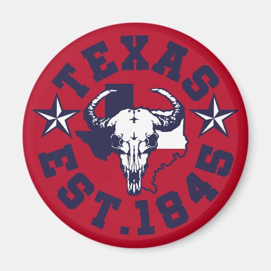 Vintage Texas Magnet (Vorne)