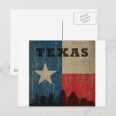 Vintage Texas Postkarte (Vorne/Hinten)
