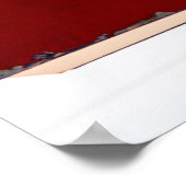 Vintage Texas-Route 66 Poster (Ecke)