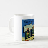 Vintage Texas Tasse (Vorderseite Links)