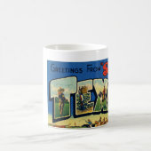Vintage Texas-Tasse Kaffeetasse (Mittel)