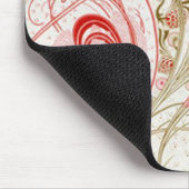 Vintage Textile Swirbeldesign - Mousepad (Ecke)