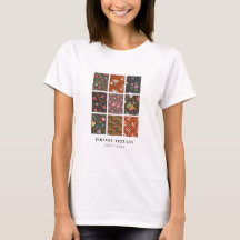 'Vintage-Textilien' | T-Shirt mit Designs aus dem