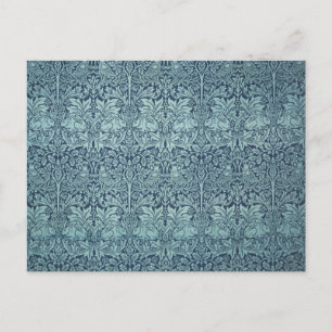 Vintage-Textilmuster Brer Rabbit William Morris Einladungspostkarte