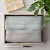 Vintage Textur Tan Green Blue Ephemera Decoupage Seidenpapier (Geschenk)