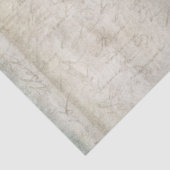 Vintage Textur Tan Green Blue Ephemera Decoupage Seidenpapier (Ausschnitt)