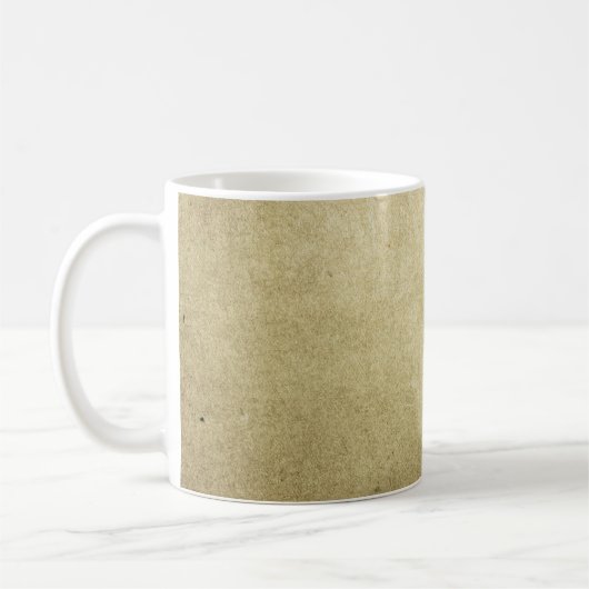 Vintage Textur Vintage Papierretro Kaffeetasse (Links)