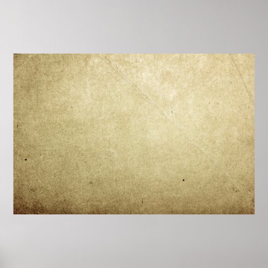 Vintage Textur Vintage Papierretro Poster (Vorne)