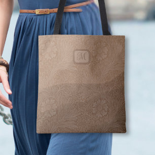 Vintage Textur Wasserfarbenbraun Hügel Ursprünglic Tasche