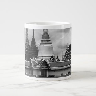 Vintage Thailand Bangkok Chapel Royal Palace view Jumbo-Tasse