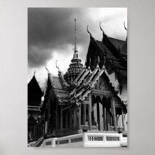 Vintage Thailand Bangkok die Dusit-Gruppe Poster