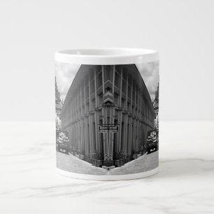 Vintage Thailand Bangkok Königspalast Leinwanddruc Jumbo-Tasse