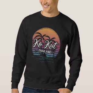 Vintage-Thailand-Urlaub-Reise-Asien-Thai-Koh-Ko Sweatshirt