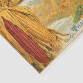 Vintage Thanksgiving Mix Series Design 16 Seidenpapier (Ausschnitt)