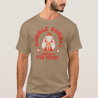 Vintage-Thanksgiving-Pute T-Shirt