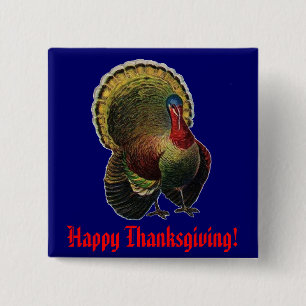 Vintage-Thanksgiving-Truthahn Button