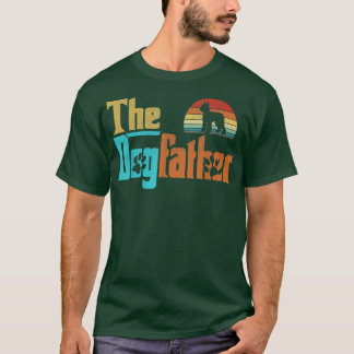 Vintage The Dogfather Standard Schnauzer Hundebesi T-Shirt