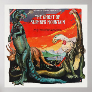 Vintage The Ghost of Slumber Mountain 1918 Film Poster