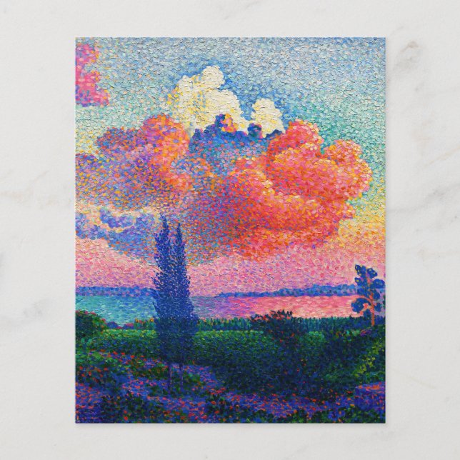 Vintage The Pink Cloud (1896) Gemälde (Vorderseite)