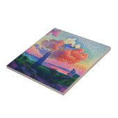 Vintage The Pink Cloud (1896) Gemälde Fliese (Seite)